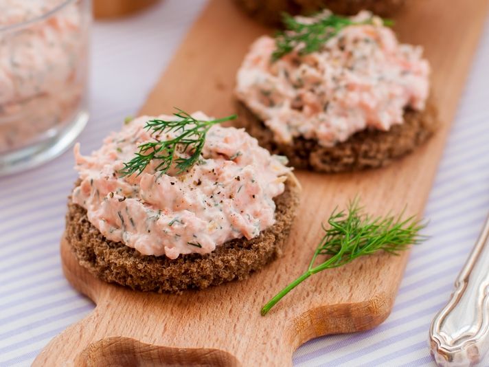 Krem serowy z koperkiem