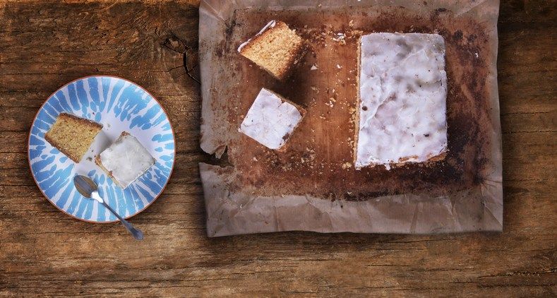 Torta de limón jugoso de hornada
