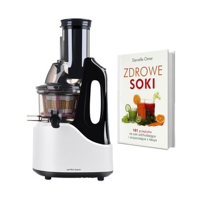 PJ1200AC +  KSIĄŻKA Perfect juicer vitale BIAŁA + KSIĄŻKA GRATIS