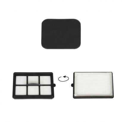 OSF3000 ELDOM Filtry do odkurzacza OS3000B (1szt.filtr Hepa+1szt. filtr gąbkowy)