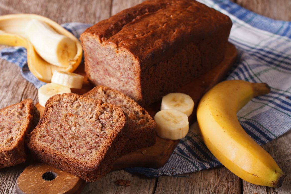 Prosty chlebek bananowy w duchu zero waste!
