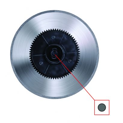 XKR400 021 Nóż kompletny do wędlin krajalnicy KR400 Model B
