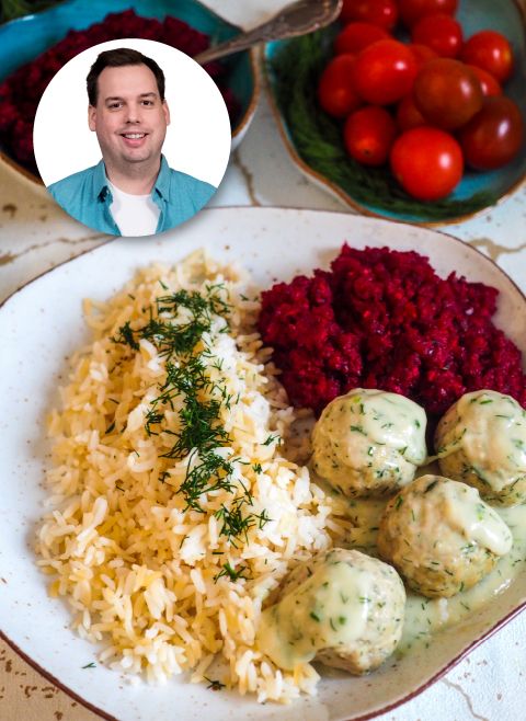 Pulpeciki w sosie chrzanowym