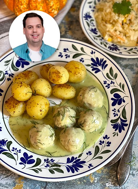 Pulpeciki w sosie koperkowym