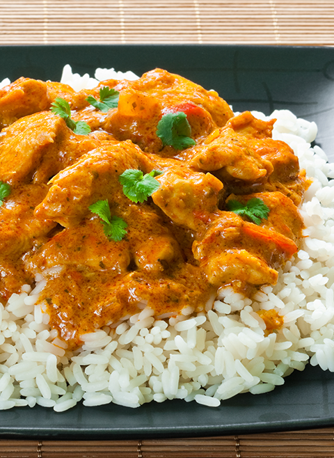 Indyjski kurczak curry