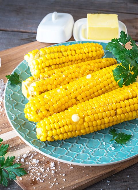 Kolby kukurydzy gotowane na parze