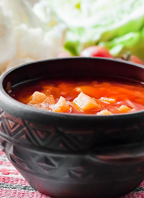 Zupa kalafiorowo-pomidorowa