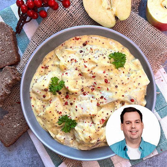 Śledzik w sosie musztardowym