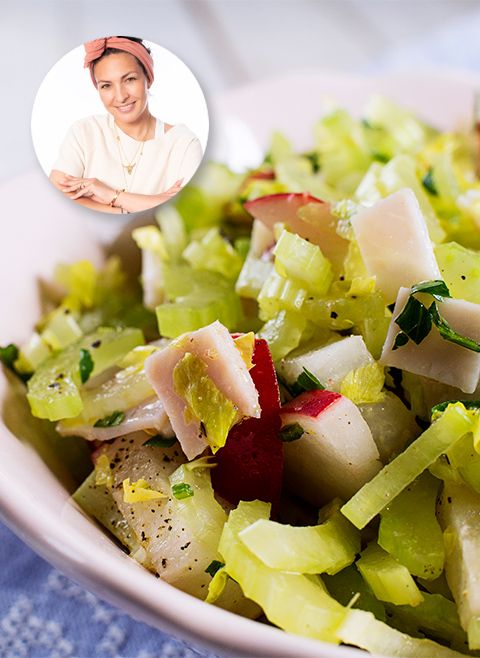 Sałatka z selera naciowego