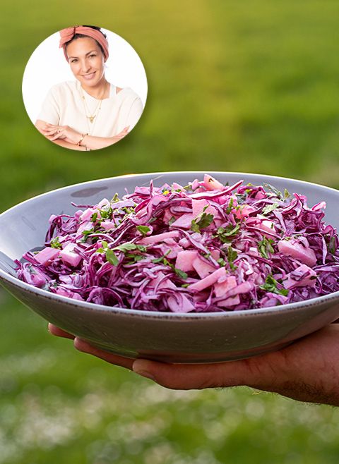 Surówka z czerwonej kapusty