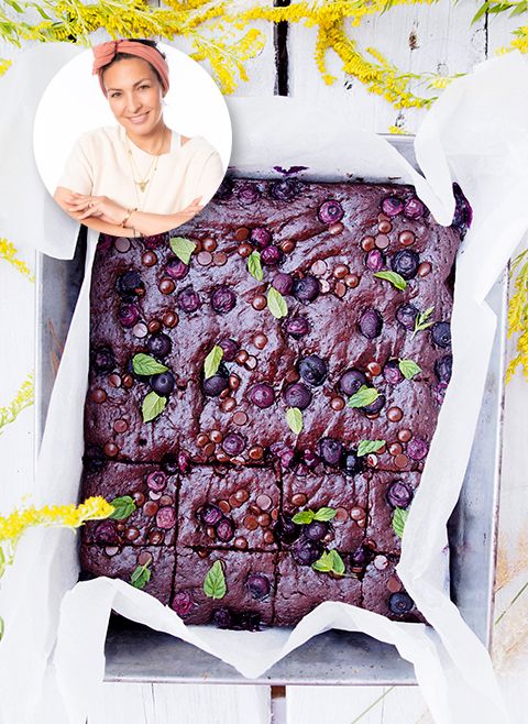 Brownie z konfiturą