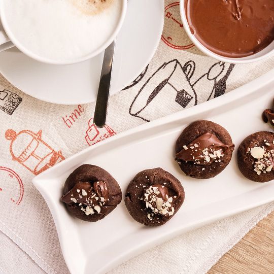Nutellotti – ciasteczka z kremem czekoladowo-orzechowym