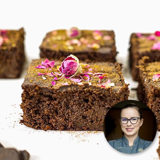 Brownie- czekoladowe ciasto z bakłażanem